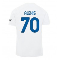 Pánský Fotbalový dres Inter Milan Alexis Sanchez #70 2023-24 Venkovní Krátký Rukáv